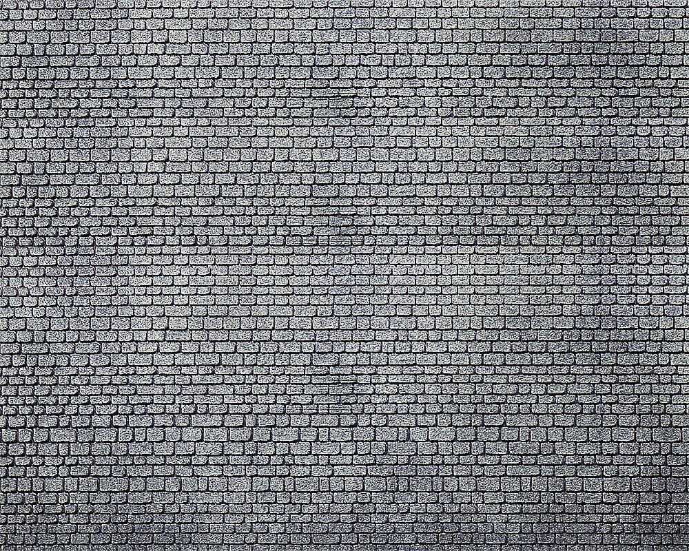 Faller 170805 HO規 Decorative sheet Ashlars  grey 方石牆面