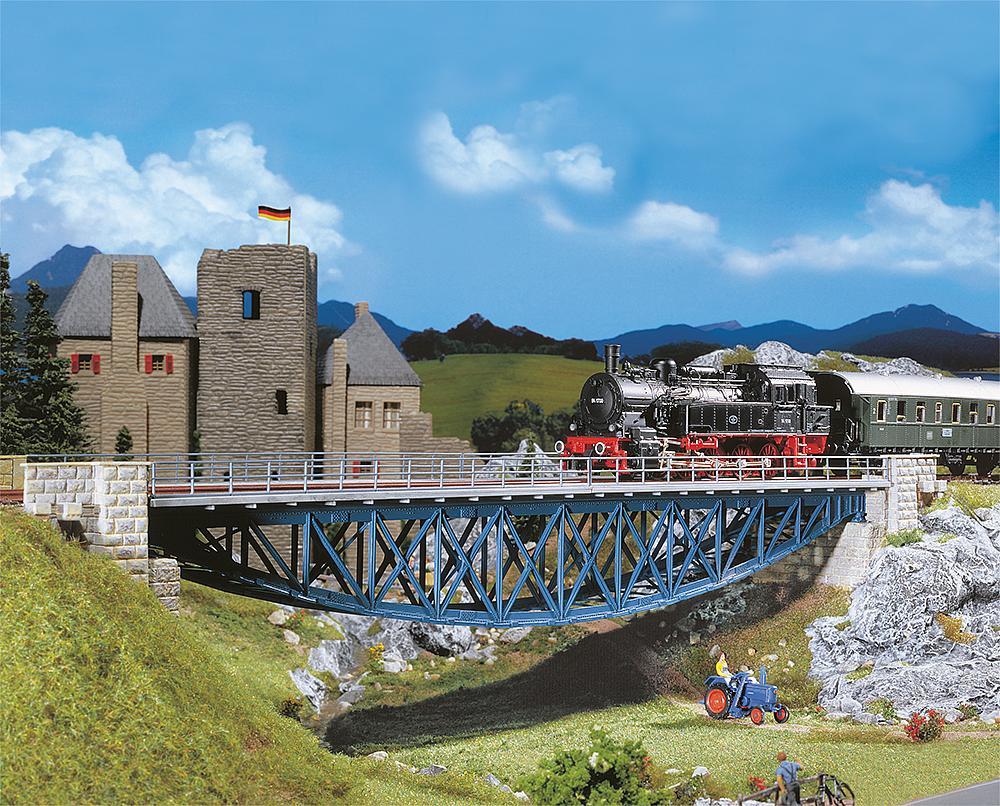 Faller 120496 HO scale, Fishbellied bridge