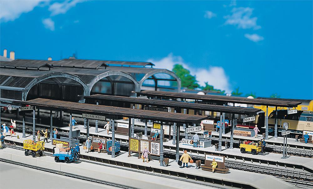 Faller 120191 HO scale, Platforms