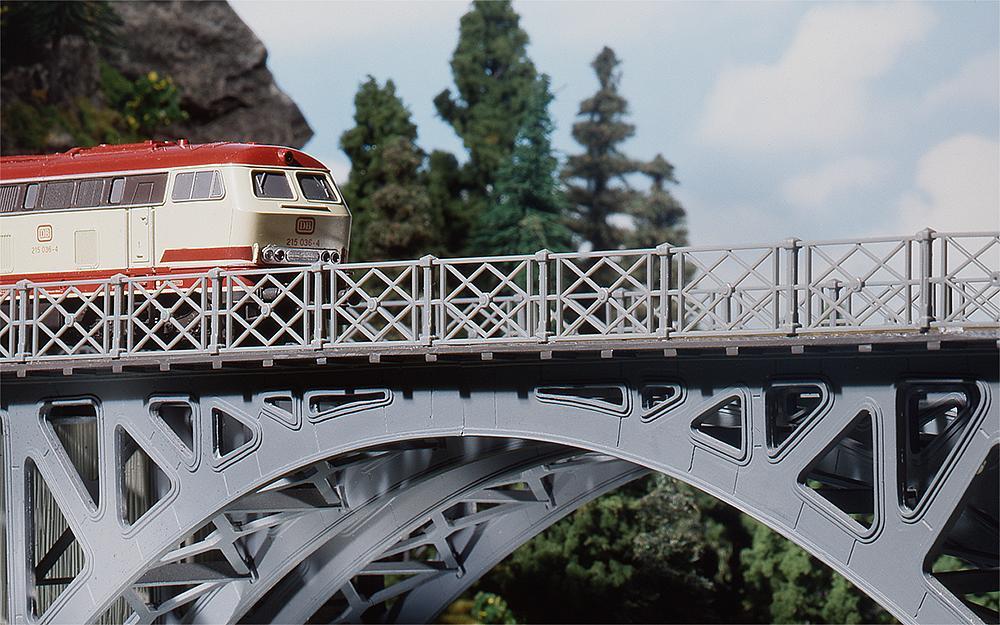 Faller 180407 HO規 Railing fences 橋上圍欄 3 1080 mm