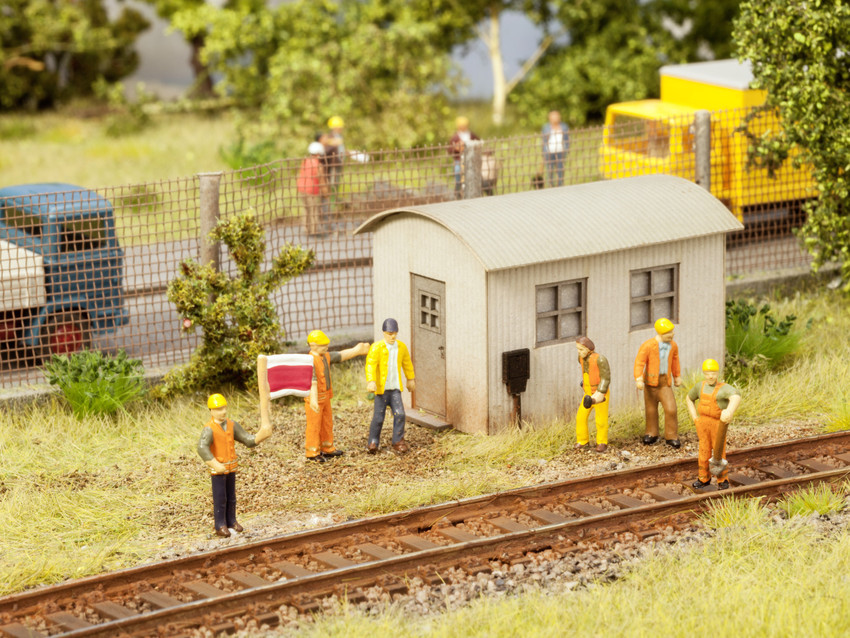 Noch 12011 HO規 Track Construction 鐵路建設