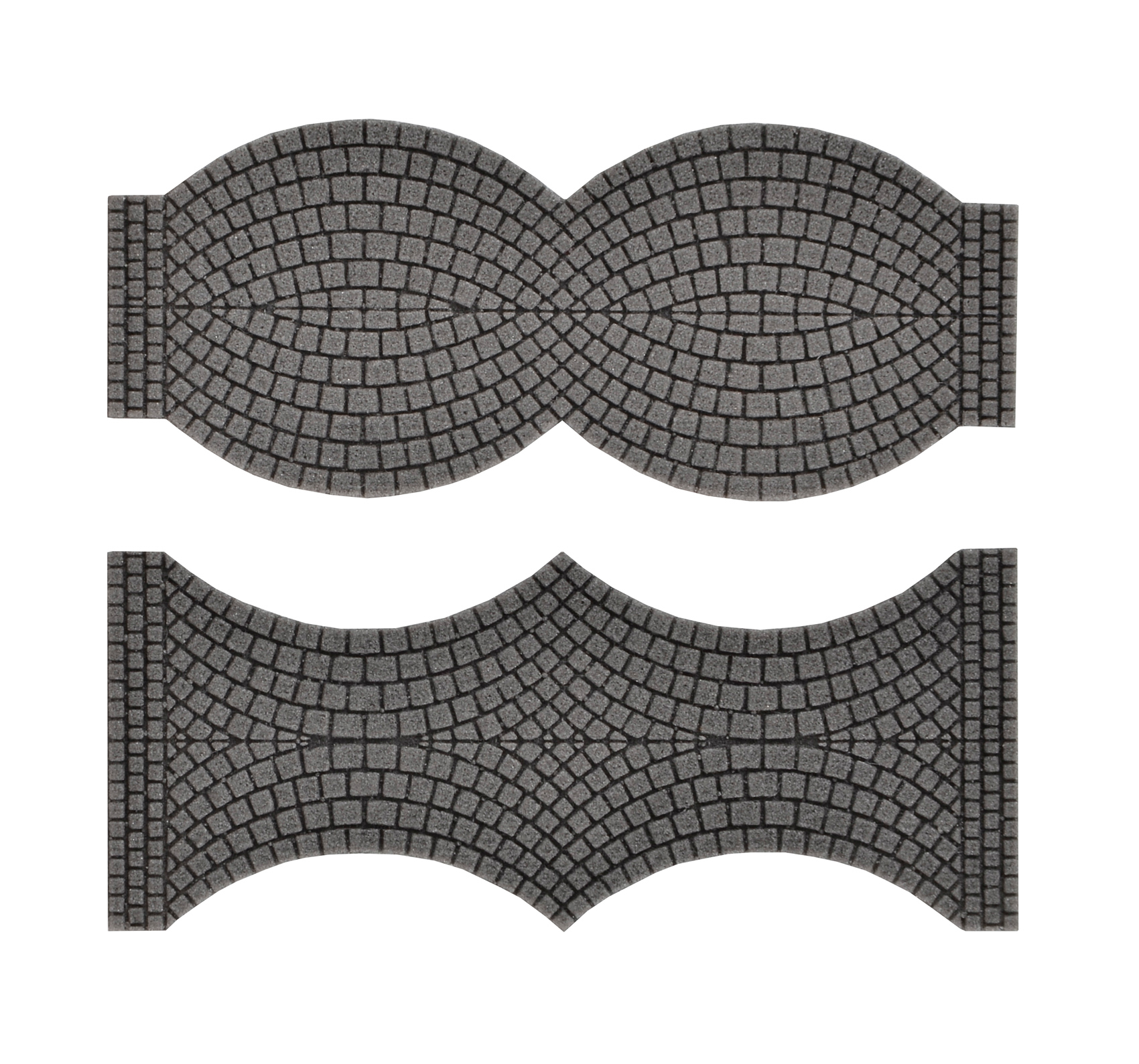 Vollmer 48244 HO規 鵝卵石街道 2pcs