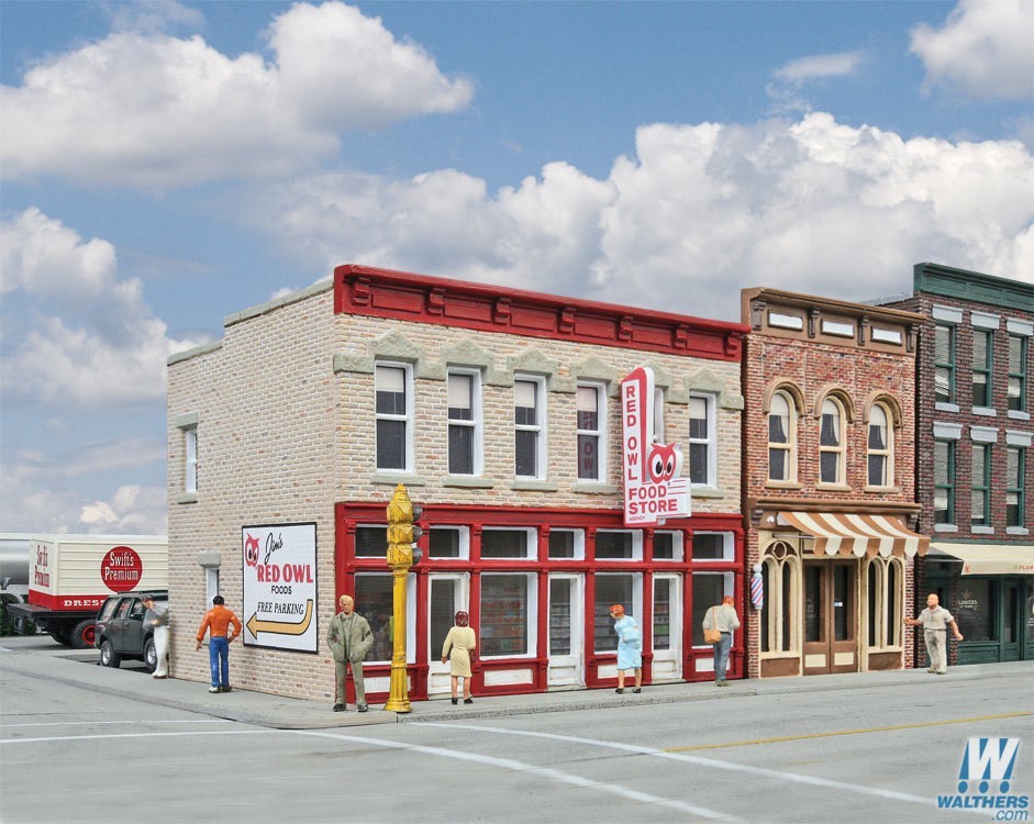 Walthers 933-3472 HO scale, Jims Red Owl