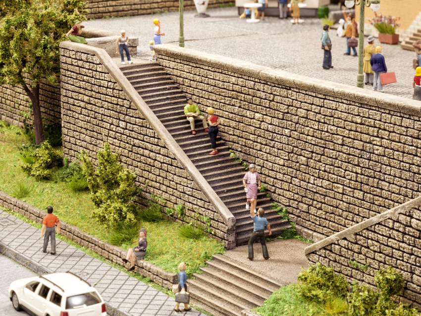 Noch 58303 HO scale, Stairs Set