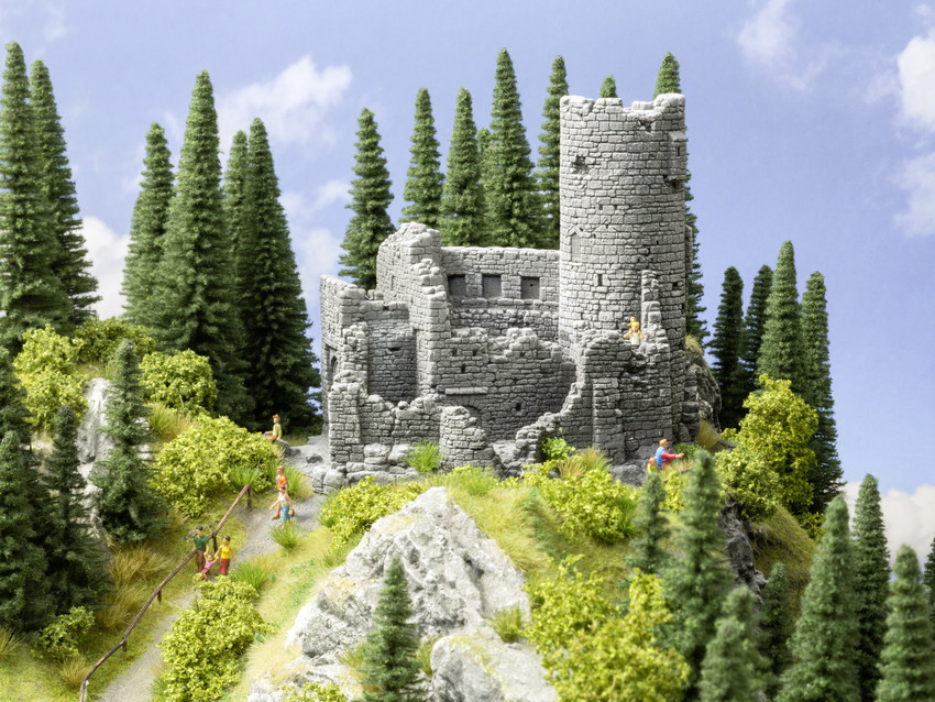 Noch 58605 HO scale, Castle Ruin