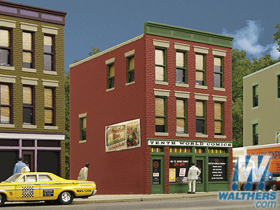 Walthers 931-807 HO scale, Tenth World Comics