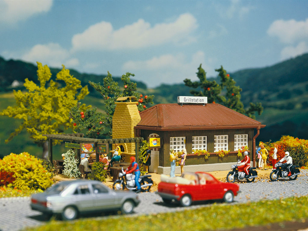 特價 Vollmer 43849 HO規 燒烤店