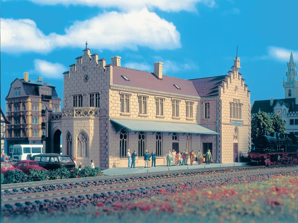 特價 Vollmer 43508 HO規 德國巴特溫普芬火車站