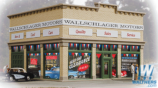 Walthers 931-805 HO scale, Wallschlager