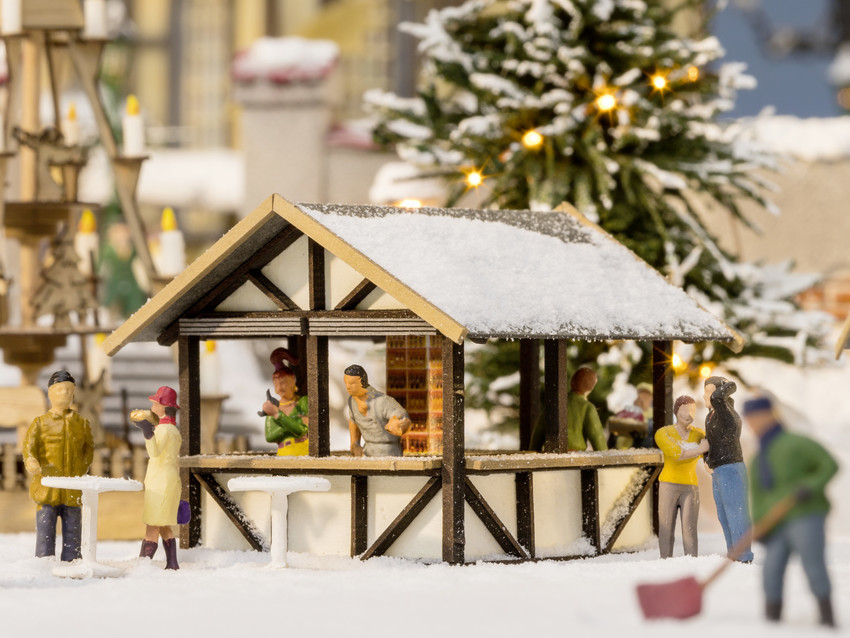 Noch 14393 HO scale, Mulled-Wine Stall