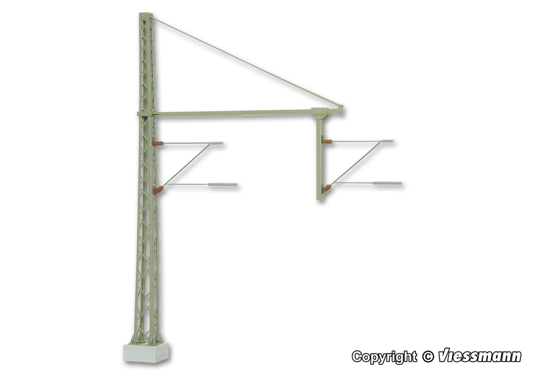 Viessmann 4160 HO規 架線柱.15.09cm