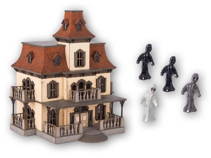 Noch 66990 HO scale, Haunted House with micro-sound Ghost Howling and Light Effects
