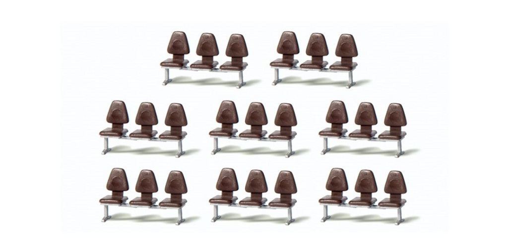 Preiser 17215 HO規 現代化座椅