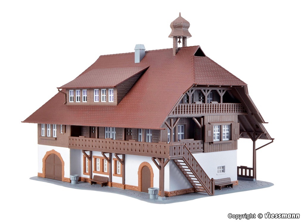 Kibri 38074 HO規 Farm house black forest 農場房子