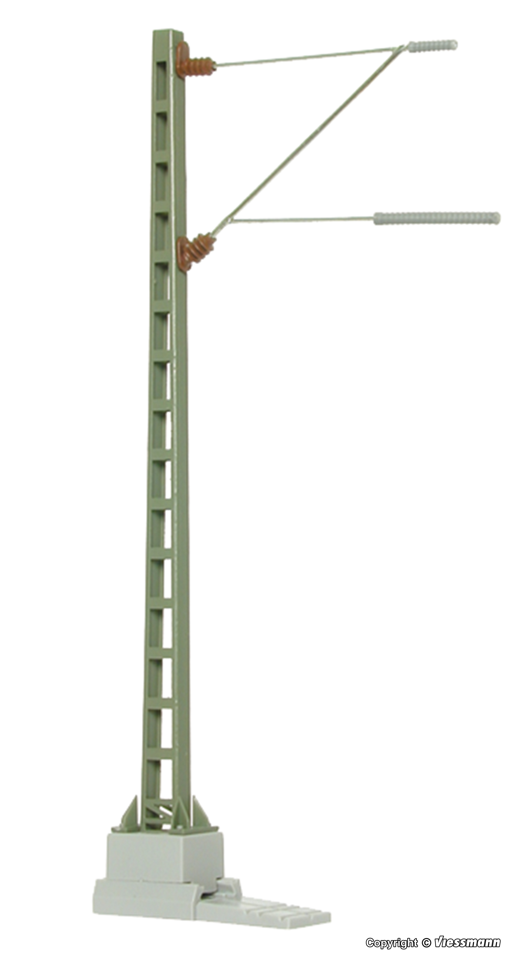 Viessmann 4109 HO規  Standard mast 架線柱(10支)