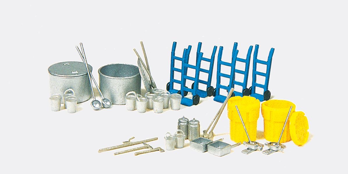 Preiser 31020 HO規 環保和化學消防隊套件