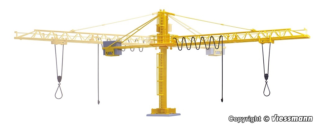 Viessmann 5145 HO規 迴轉式起重機.會動