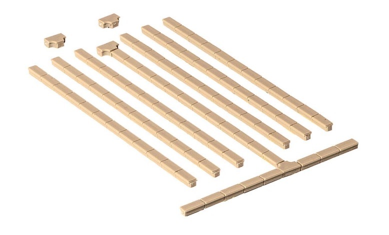 Peco SS87 HO規 Concrete Trunking 水泥埋線槽