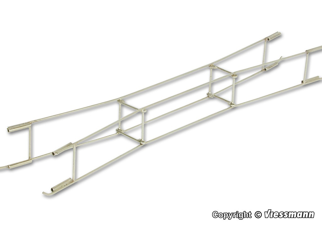 Viessmann 4146 HO scale, Catenary wire for double slip switches 13.7 cm