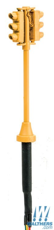 Walthers 949-4365 HO規 1960s Style 紅綠燈.會亮.LED. 3伏特