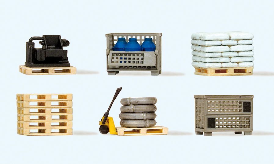 Preiser 17704 HO規 載貨托盤