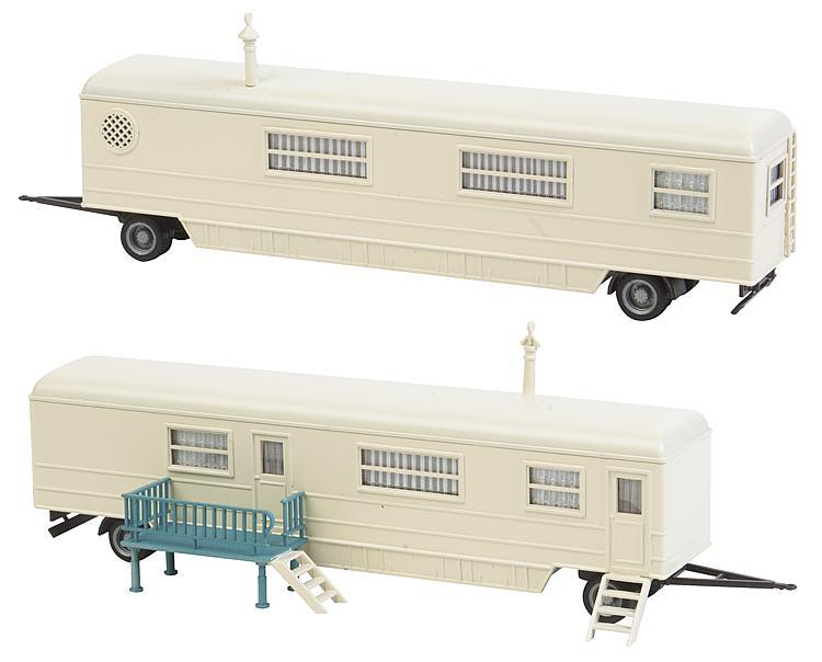 Faller 140481 HO規 Set of funfair caravans 遊樂園大篷車 2