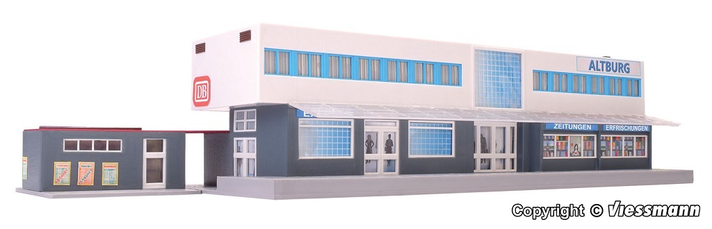 Kibri 12508 HO scale, Altburg station