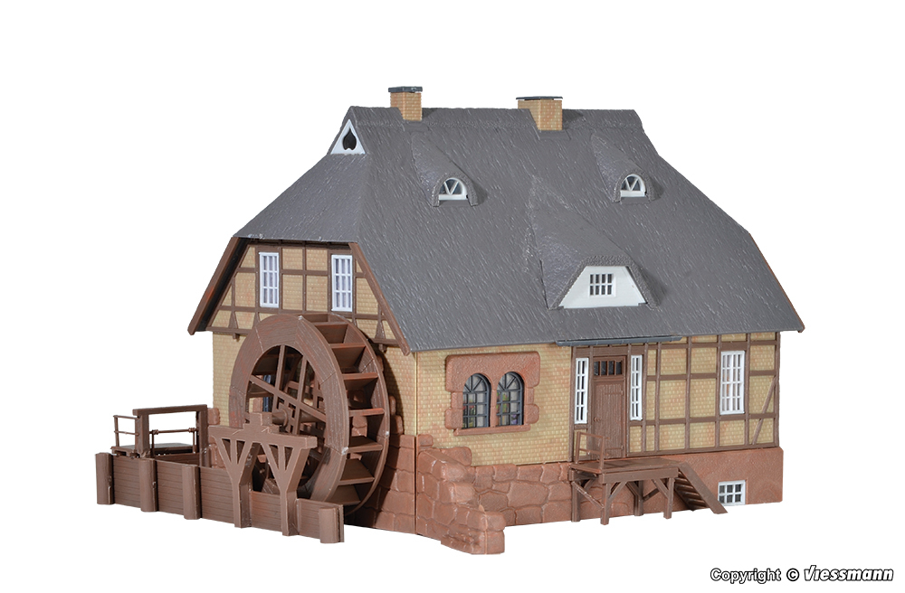 Kibri 39157 HO scale, Water mill Moisburg