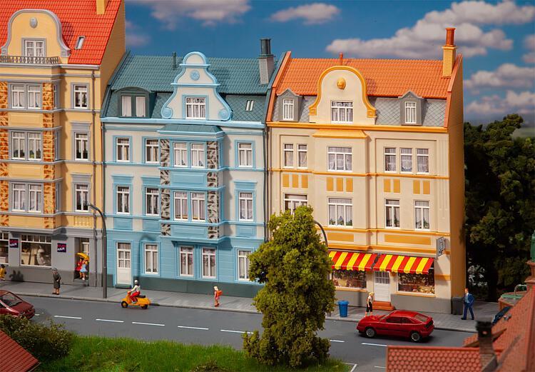 Faller 191757 HO scale, 2 Urban relief houses 3 storeys