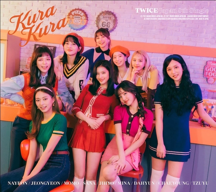  TWICE／Kura Kura初回限定盤A（CD+DVD）
