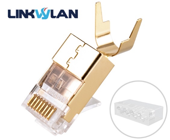 Linkbasic Rj45 Cata Utp Modular Plug Linkway RJ45 Modular Plug, Cat.8 Shielded