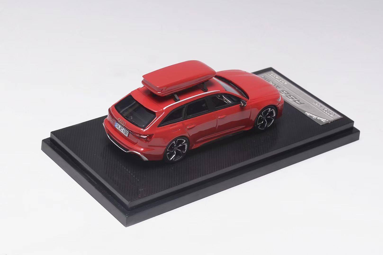 1/64 Stance Hunters Audi RS6 Avant (C8) Misano Red (SHARS6R )