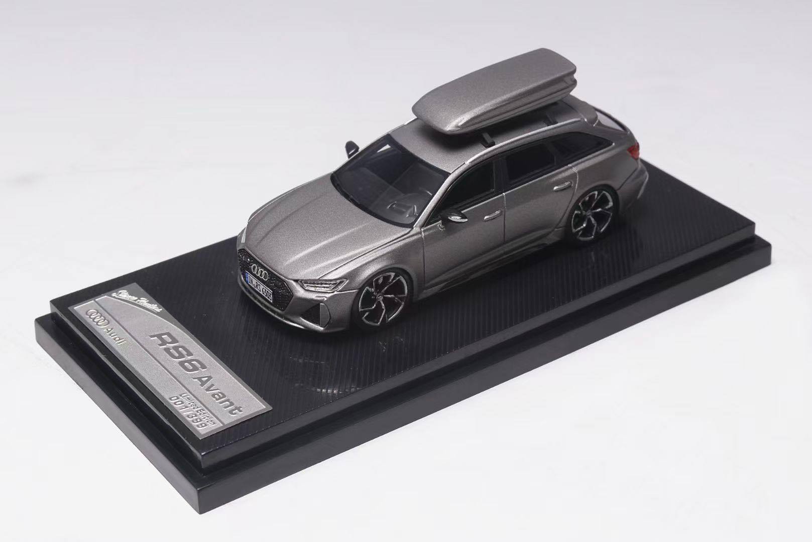 1/64 Stance Hunters  Audi RS6 Avant (C8) Daytona Matt Grey (SHARS6G )