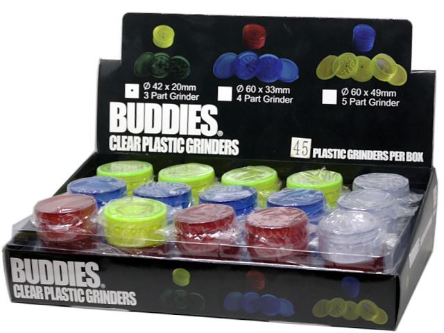 Buddies 「 Clear Plastic Grinder塑膠研磨器 」