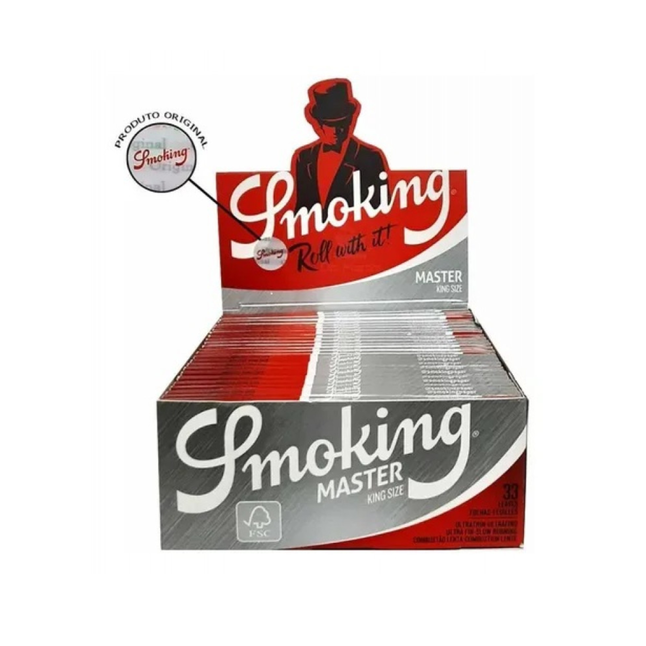 🇪🇸SMOKING Master King Size ROLLING PAPERS 捲煙紙(33入)
