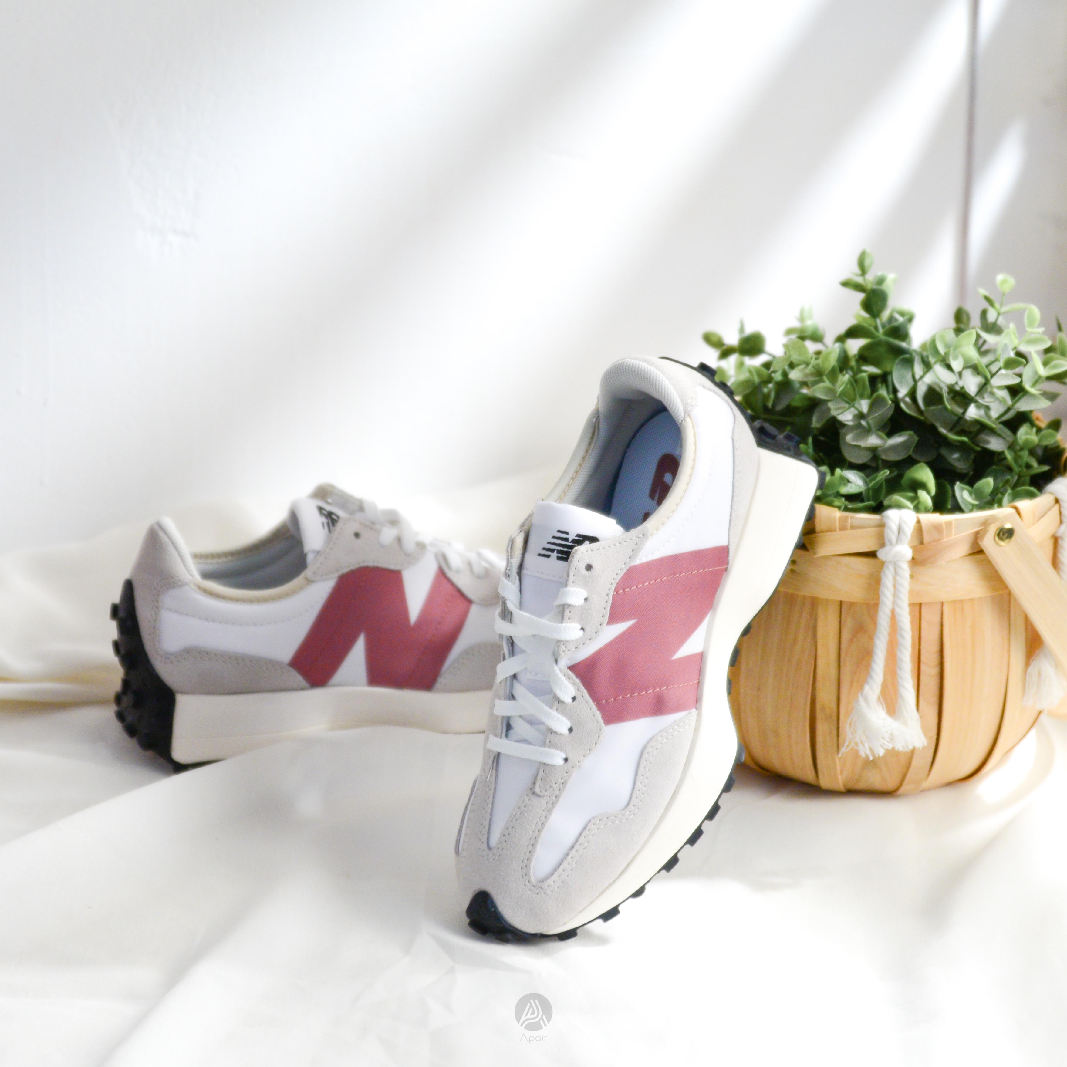 【APAIR】現貨 New Balance 327  乾燥玫瑰 WS327CD 女款