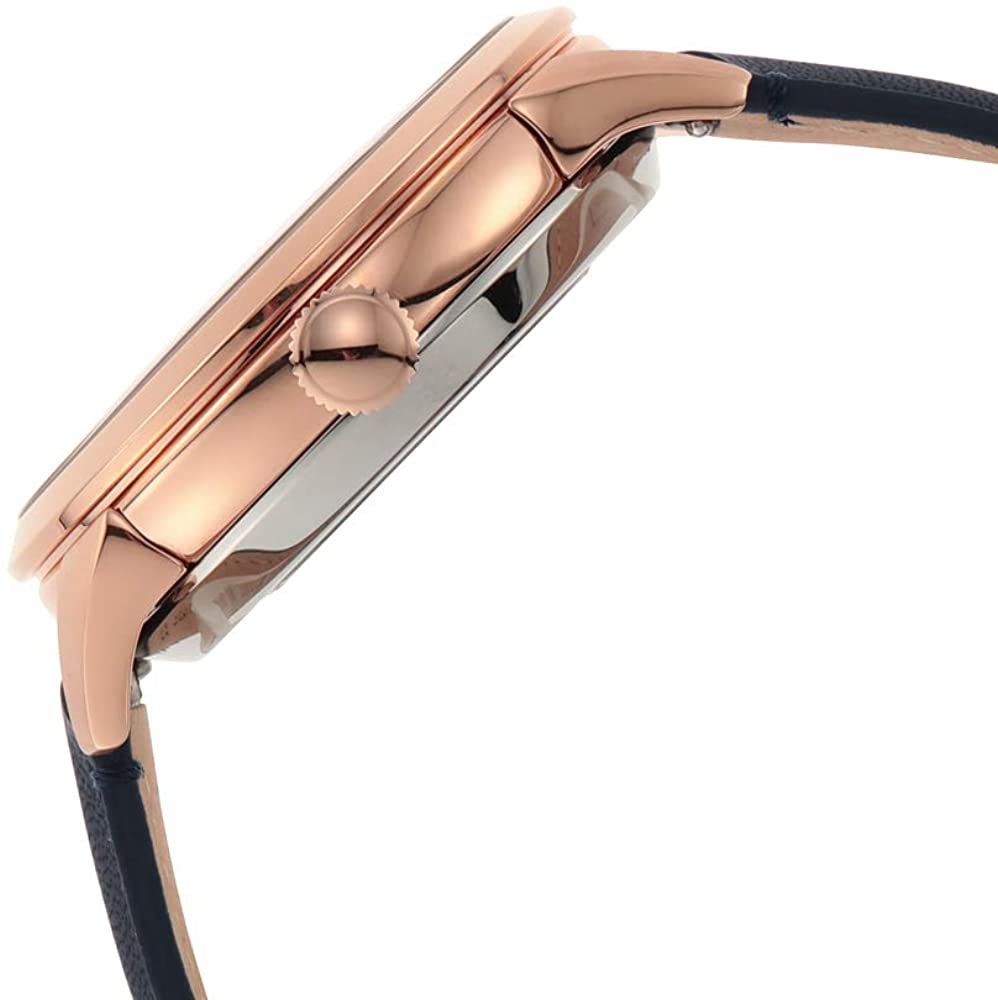 萬年鐘錶 - Fossil  品味質感機械皮革男錶  ME3171   錶徑44MM