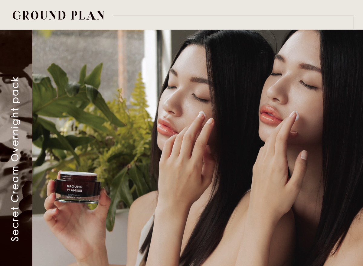 GROUND PLAN Secret Cream Overnight pack補水睡眠凍膜-OWNROOM