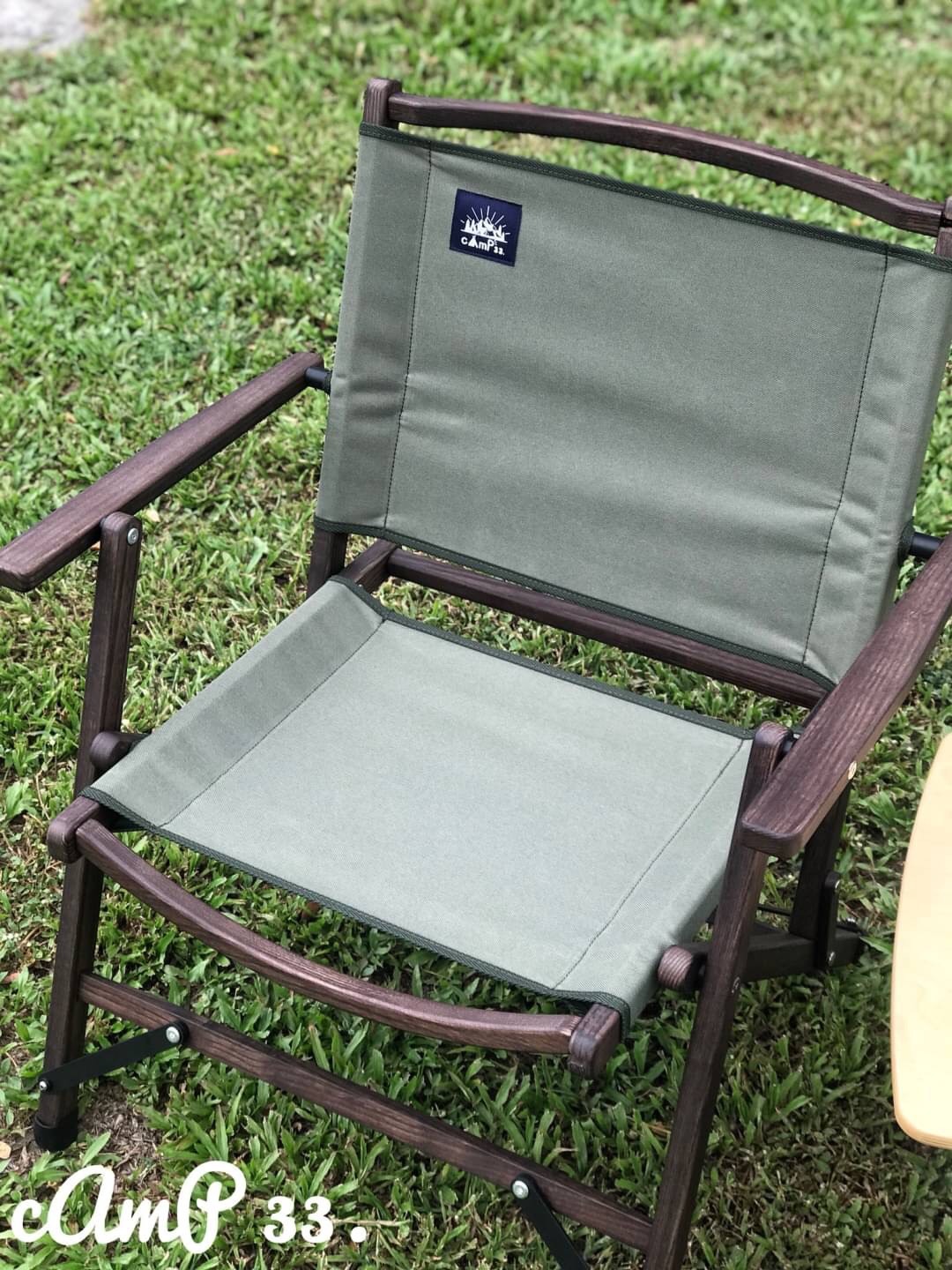 cAmP33 純手工實木可收納椅 露營椅