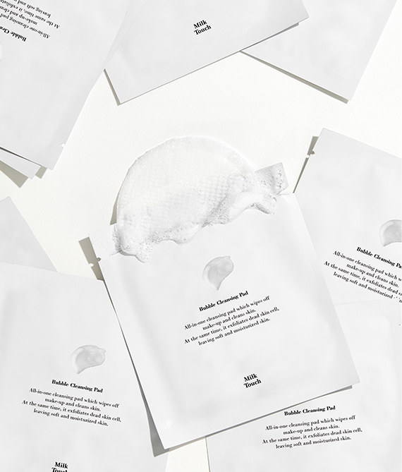 Milk Touch Bubble Cleansing Pad [5PCS]