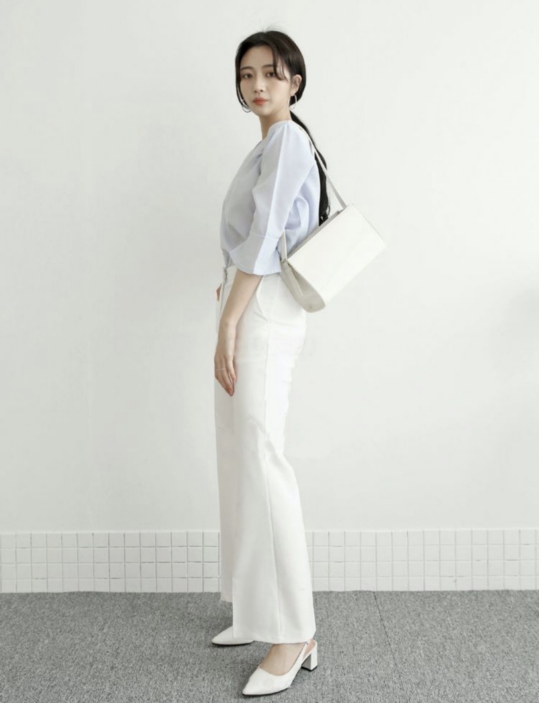 韓國製🎎長形側孭包