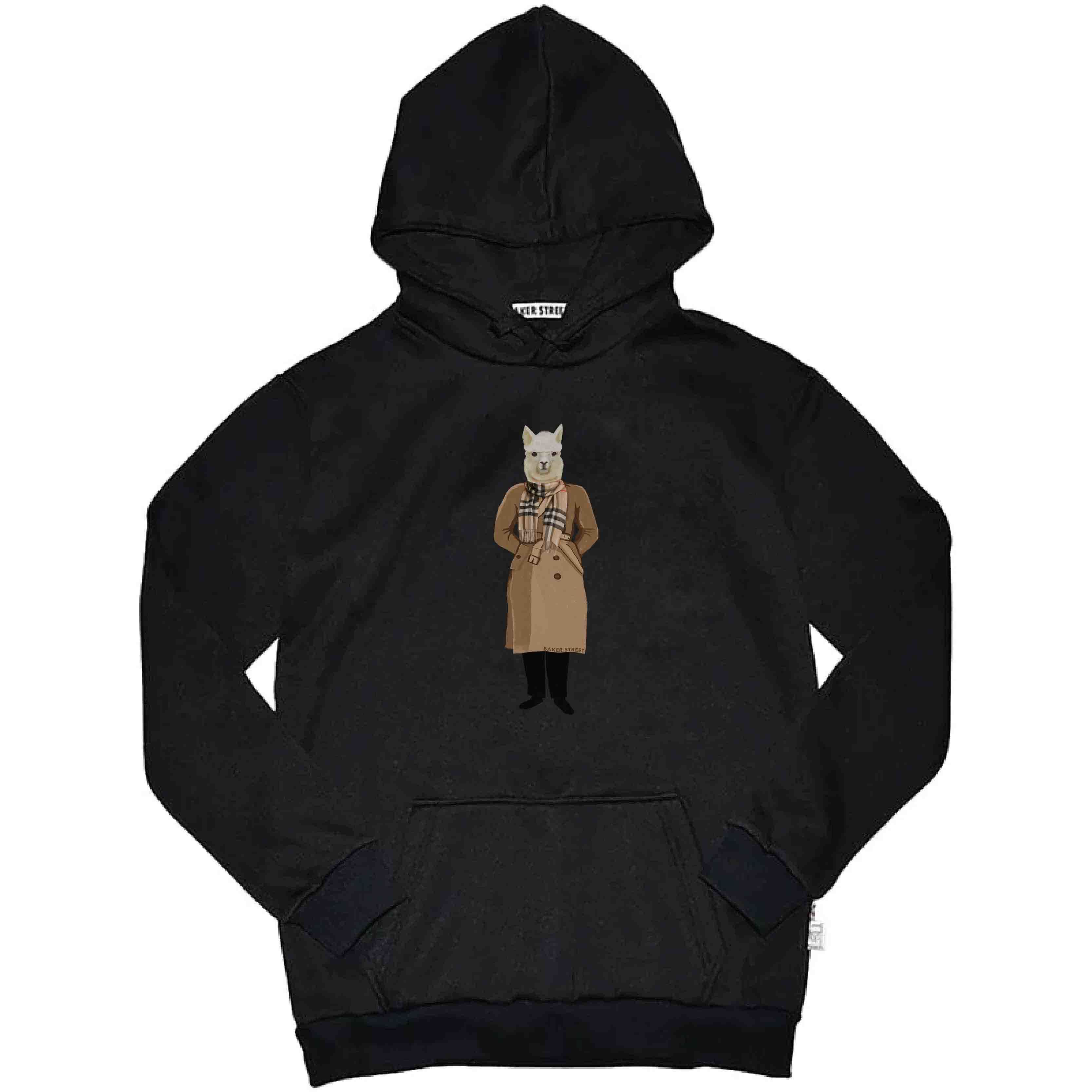 Alpaca's OOTD 高磅數長袖帽T