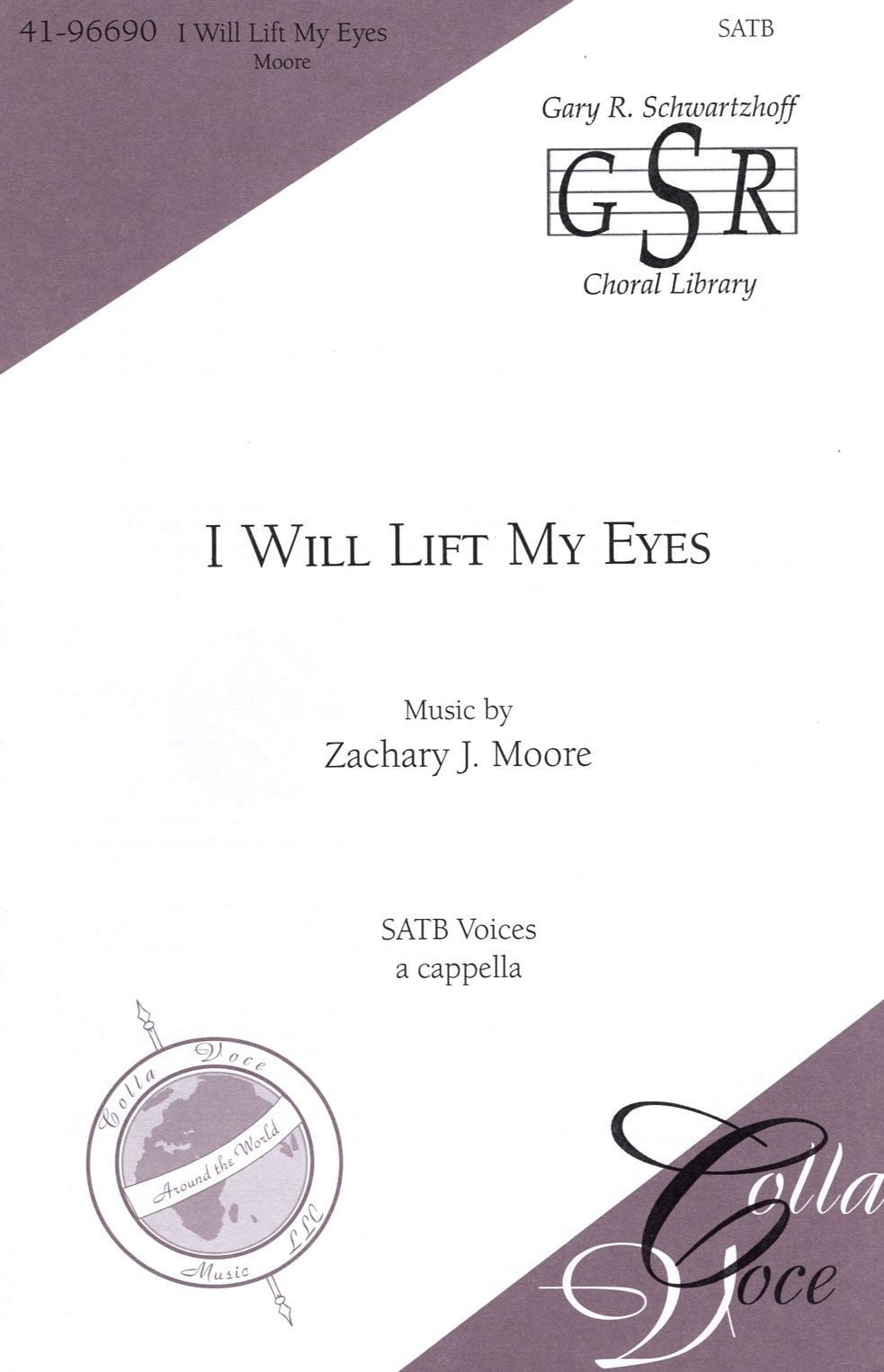 【混聲四部】《I Will Lift My Eyes》