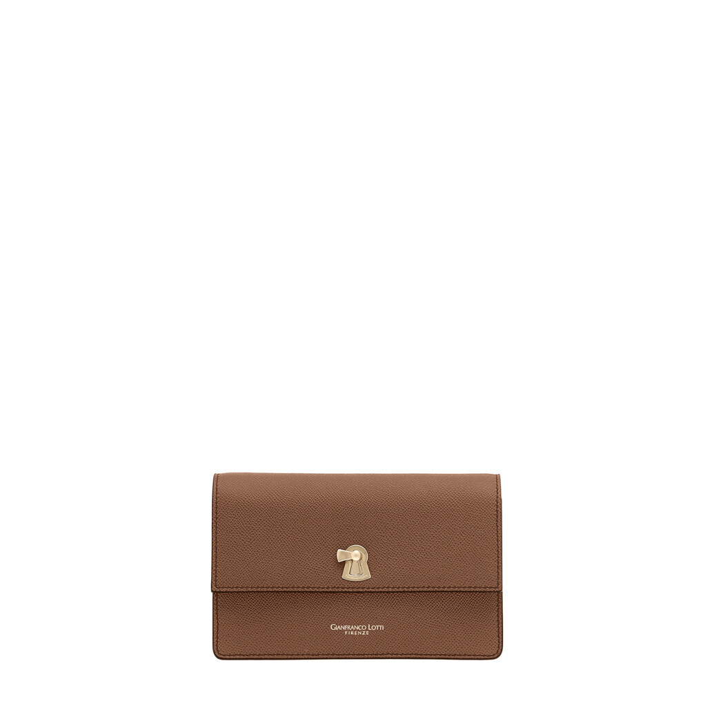 GIANFRANCO LOTTI Wallet Bag Tobacco