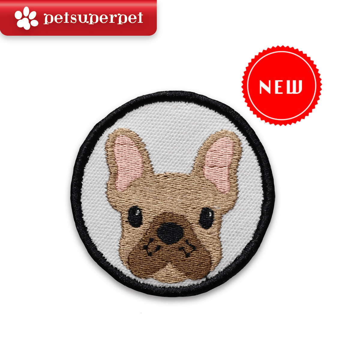 【新上架！】K9 Sport Sack 寵物品種刺繡布章 - 圓形 [4款]