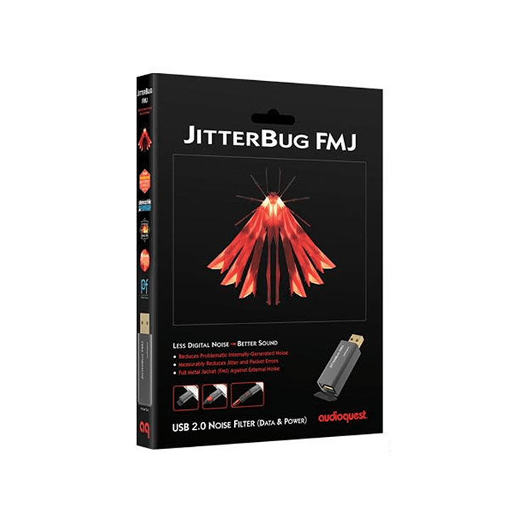 【快閃優惠】AudioQuest JitterBug FMJ 噪音過濾器