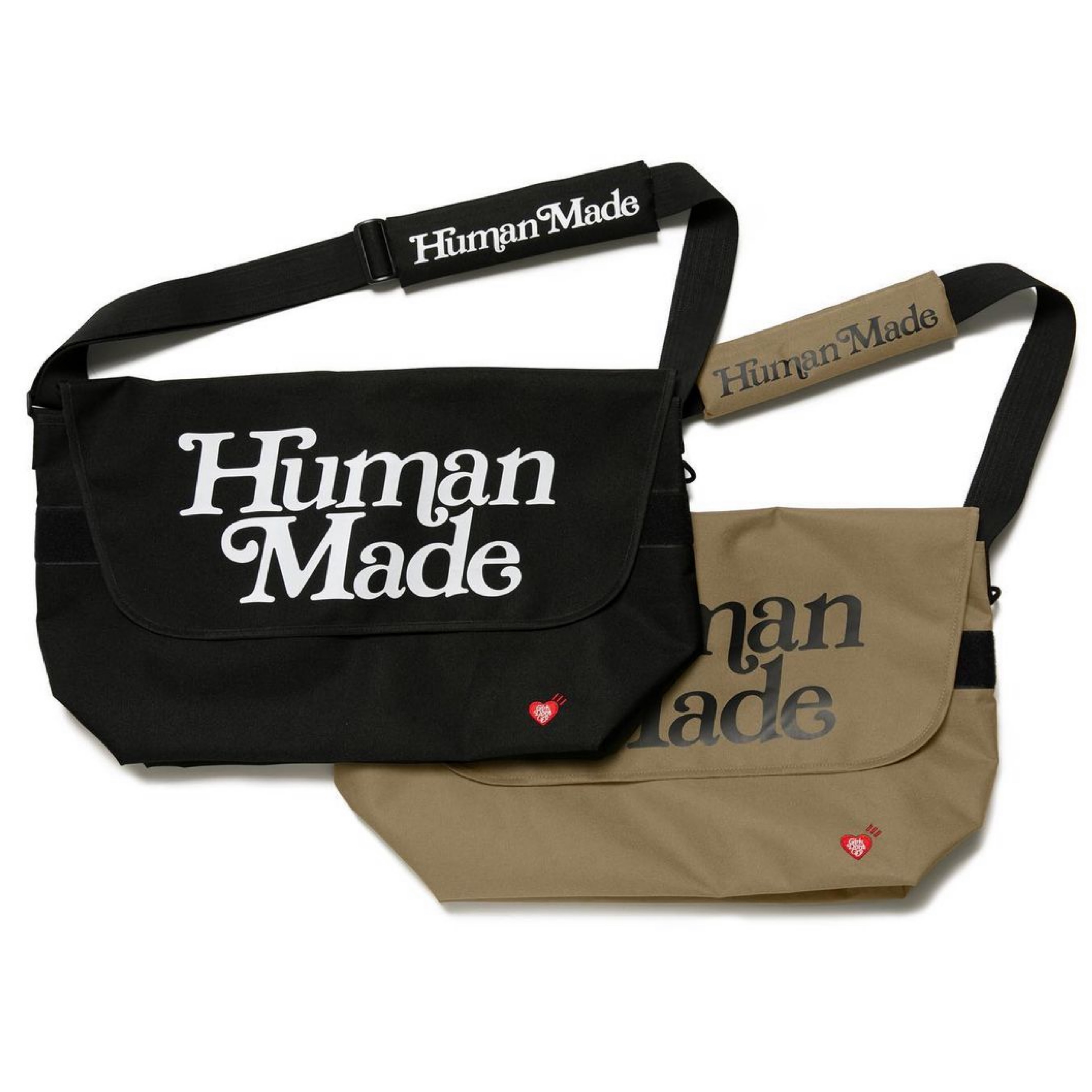 Human Made x Girls Don't Cry Messenger Bag (2Colors)