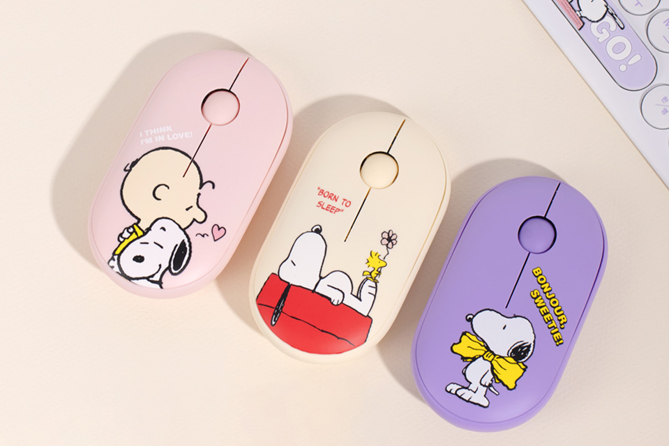 韓國 史努比 無線 無噪音 藍牙滑鼠