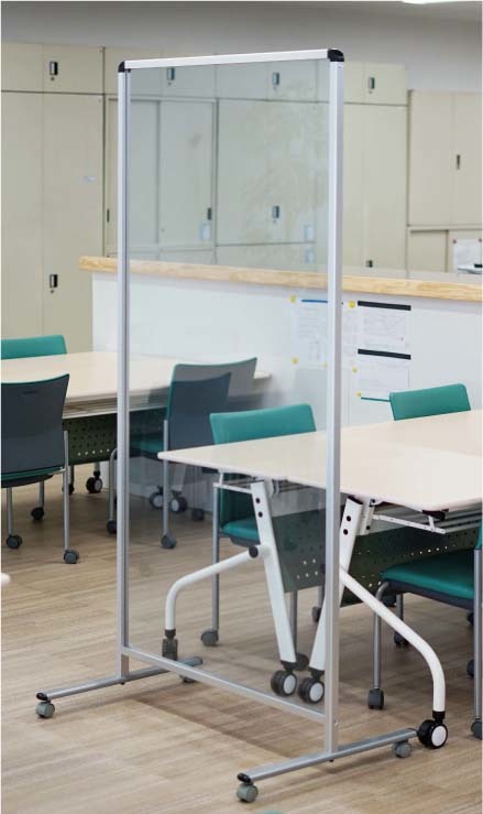 日本馬印活動式透明屏風