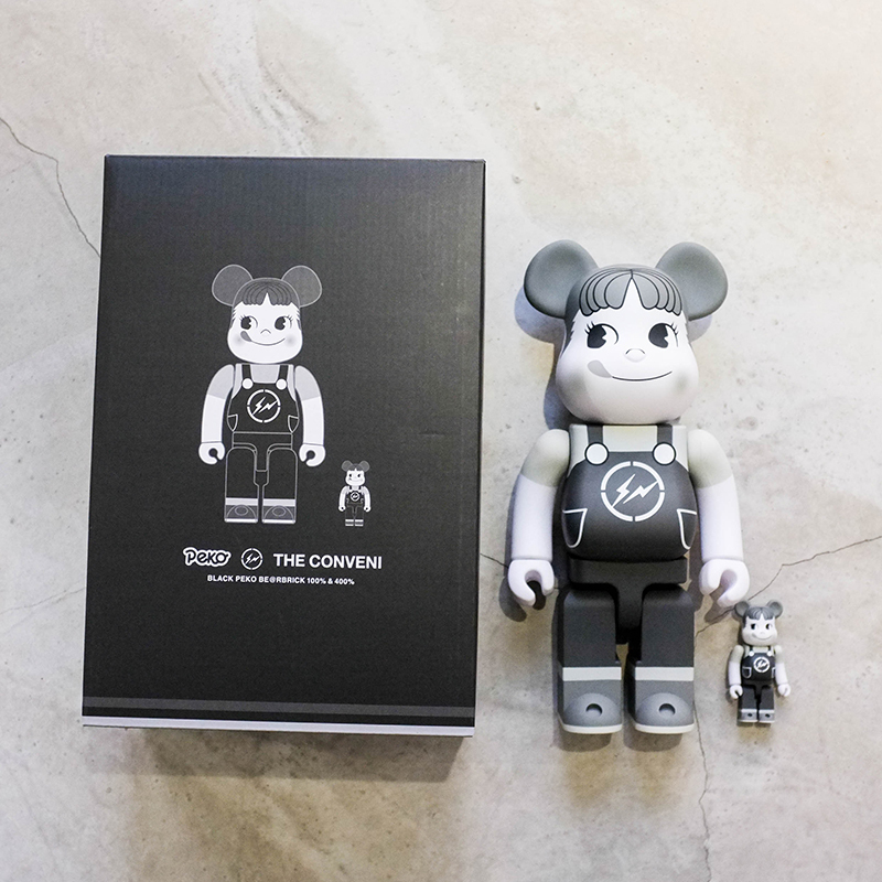 車庫服飾】BE@RBRICK MILKY THE CONVENI FRAGMENT DESIGN 牛奶妹切